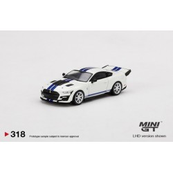 MINI GT MGT00318-L SHELBY GT500 Dragon Snake Concept Oxford White