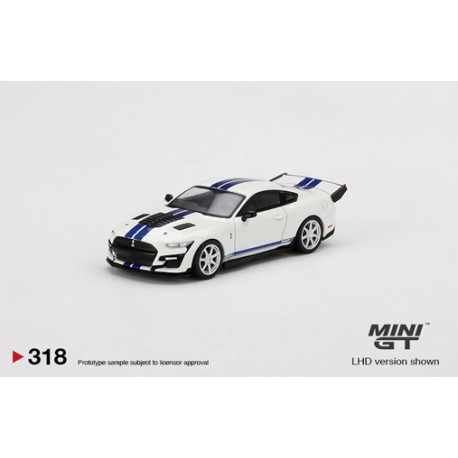 MINI GT MGT00318-L SHELBY GT500 Dragon Snake Concept Oxford White