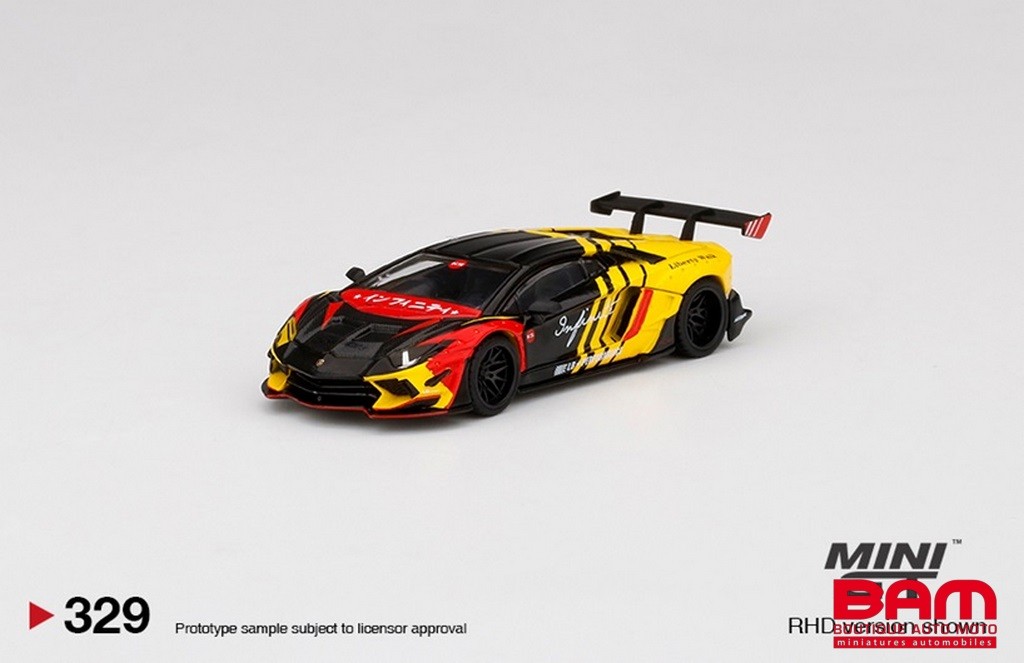 トイザらス限定 MINI GT LB★Works GT-R Aventador MINI GT MGT00329-R LAMBORGHINI Aventador Infinite