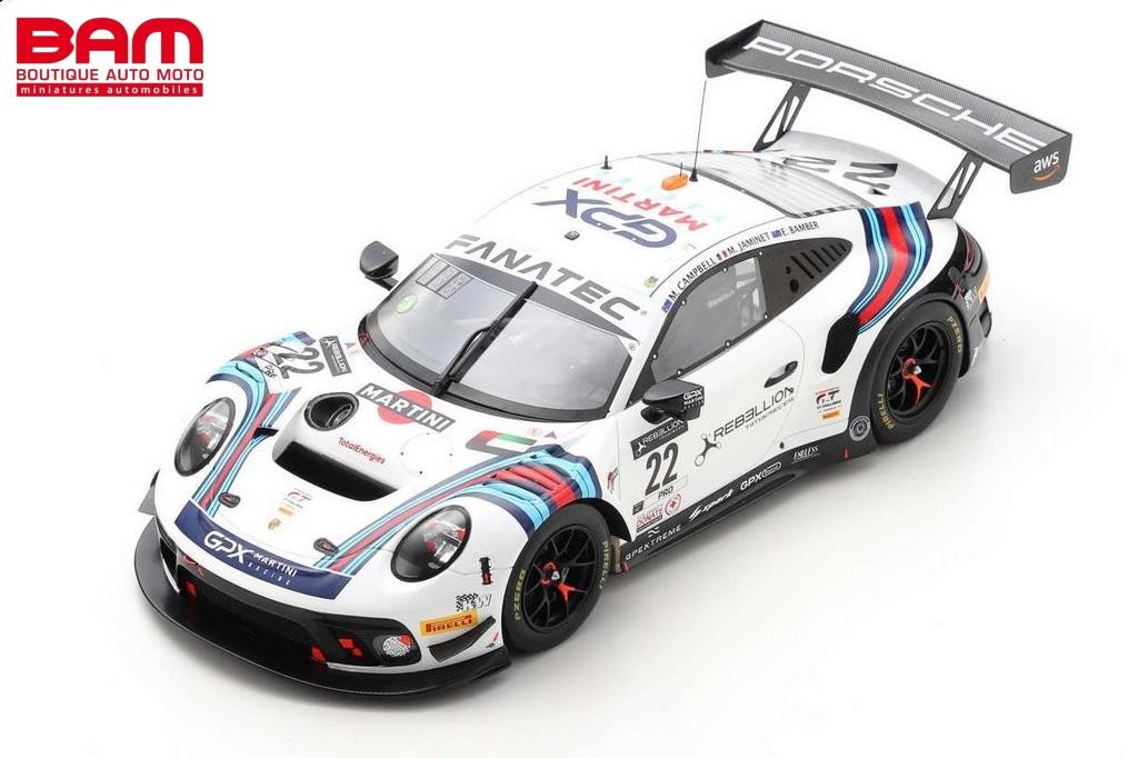 Spark 1:43 Porsche 911 GT3 R #98 勝者 24h Spa 2020 Rowe