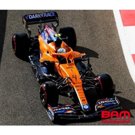 SPARK 18S608 MCLAREN MCL35M N°4 McLaren GP Abu Dhabi 2021 Lando Norris (1/18)