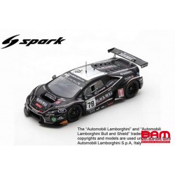 SPARK SB312 LAMBORGHINI Huracán GT3 N°78 Barwell Motorsport 24H Spa 2018 Beretta-Breukers-Mitchell-Kodric (300ex)