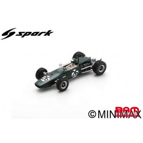 SPARK SF250 BRABHAM BT23 N°26 1er GP de Pau 1967 Jochen Rindt (300ex)