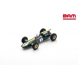 SPARK S7304 LOTUS 32B N°1 Vainqueur GP Levin 1965 -Tasman Champion Jim Clark