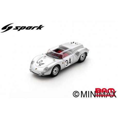 SPARK S9731 PORSCHE RS60 N°34 24H Le Mans 1960 -M. Trintignant - H. Herrmann