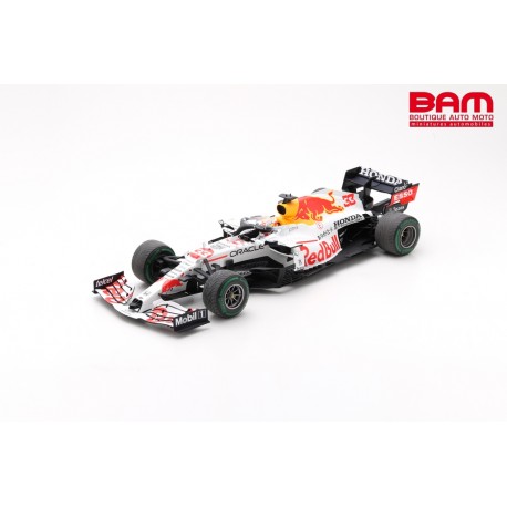 SPARK 12S030 RED BULL Racing RB16B N°33 Honda Red Bull Racing 2ème GP Turquie 2021 Max Verstappen (1/12)