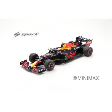 SPARK 12S030 RED BULL Racing RB16B N°33 Honda Red Bull Racing Vainqueur GP Abu Dhabi 2021 Max Verstappen (1/12)