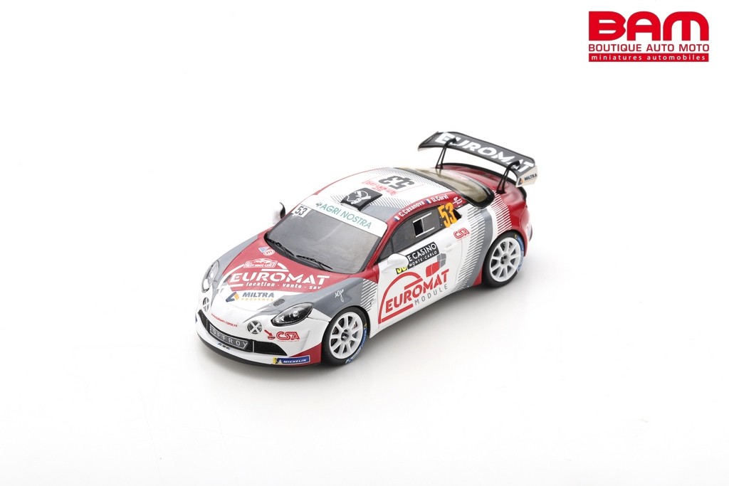 SPARK S6705 ALPINE A110 Rally N°53 Rallye Monte Carlo 2022
