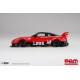 TOP SPEED TS0354 NISSAN GT 35GT-RR Ver.1 Red/Black LB-Silhouette WORKS