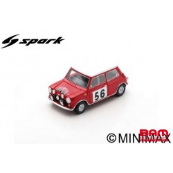 SPARK S1195 BMC Cooper S N°56 Rallye Monte Carlo 1965 P. Hopkirk - H. Liddon