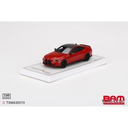 TRUESCALE TSM430570 BMW M4 Competition (G82) Toronto Red Metalic (1/43)