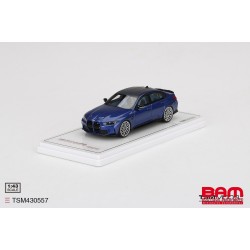 TRUESCALE TSM430557 BMW M3 Competition (G80) Portimao Blue Metalic (1/43)