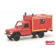 SCHUCO 452668700 MERCEDES-BENZ G Fire Brigade red (1/87)