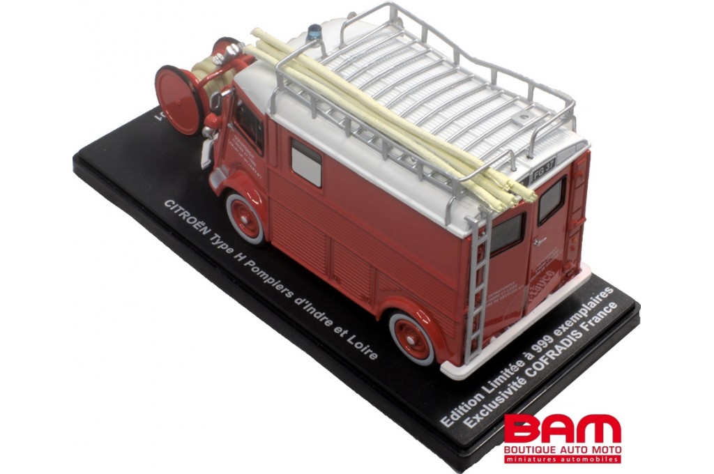 Cofradis 0001 - CITROEN CX 2400 Pompiers 1:43 avec fascicule - Collection