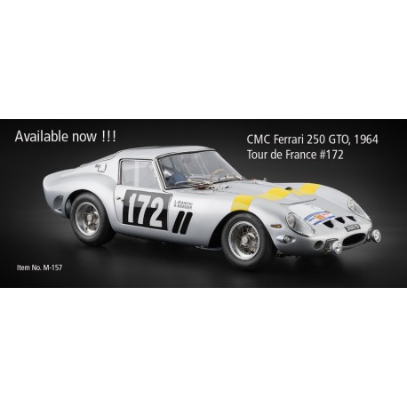 CMC M-157 FERRARI 250 GTO N°172 TDF 1964