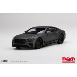 TOP SPEED TS0386 BENTLEY Continental GT Speed 2022 Anthracite Satin