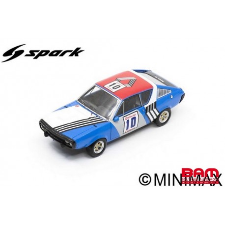 SPARK SF254 RENAULT 17 N°10 3ème Ronde Cévenole 1973 Jean-Pierre Nicolas (500ex)