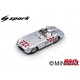 SPARK S5859 MERCEDES-BENZ 300 SLR N°722 1er Mille Miglia 1955 Moss - Jenkinson + figurine