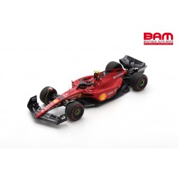 LOOKSMART LSF1042 FERRARI F1-75 N°55 2ème GP Bahrain 2022 Carlos Sainz Jr.