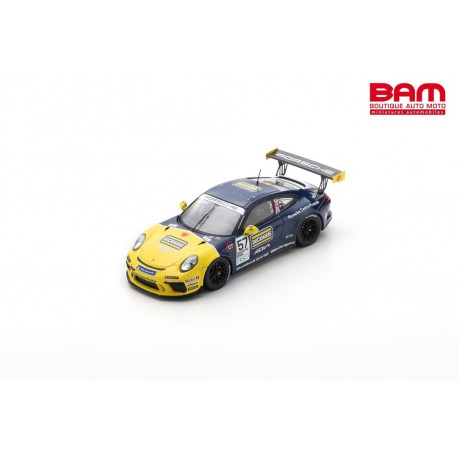UK012 PORSCHE 911 GT3 Cup N°57 Porsche Carrera Cup Grande Bretagne Champion 2021 Dan Cammish (300ex.)