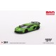 MINI GT MGT00391-L LAMBORGHINI Aventador SVJ Verde Mantis