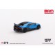 MINI GT MGT00379-L BUGATTI Chiron Pur Sport Blue LHD