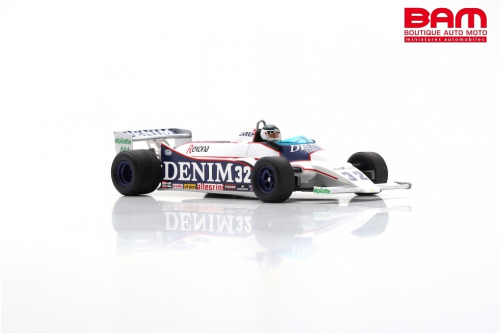 Spark Osella FA1B N°31 – GP San Marino 1981 – Miguel Angel Guerra – 1/43 Prévente