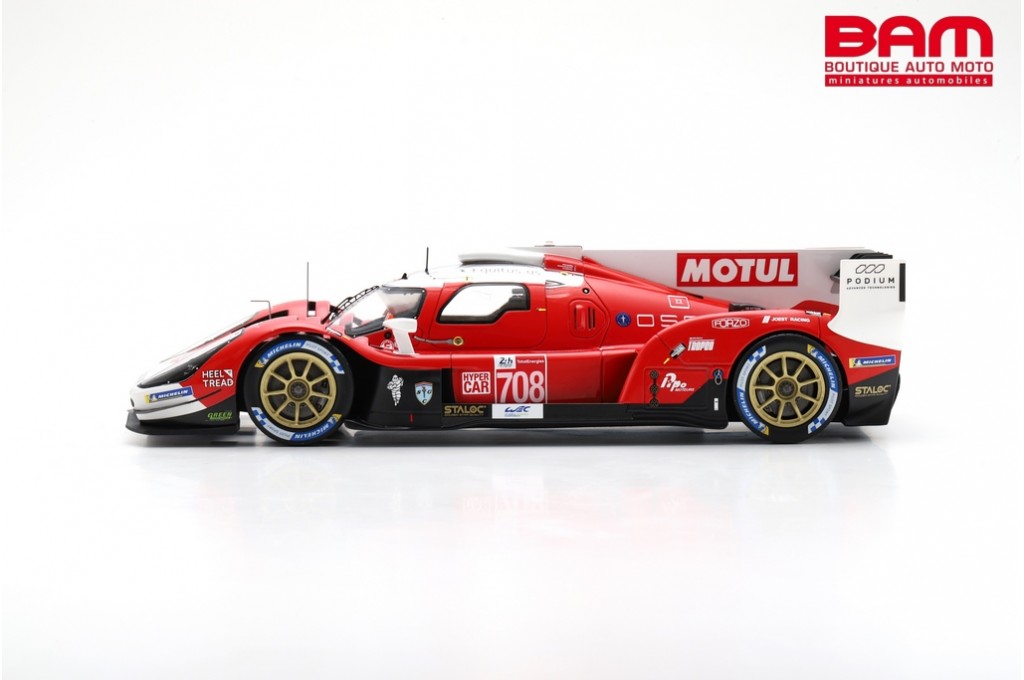 18S802 - Spark 1:18 Glickenhaus 007 LMH #708 4th 24Hrs of Le Mans 2022