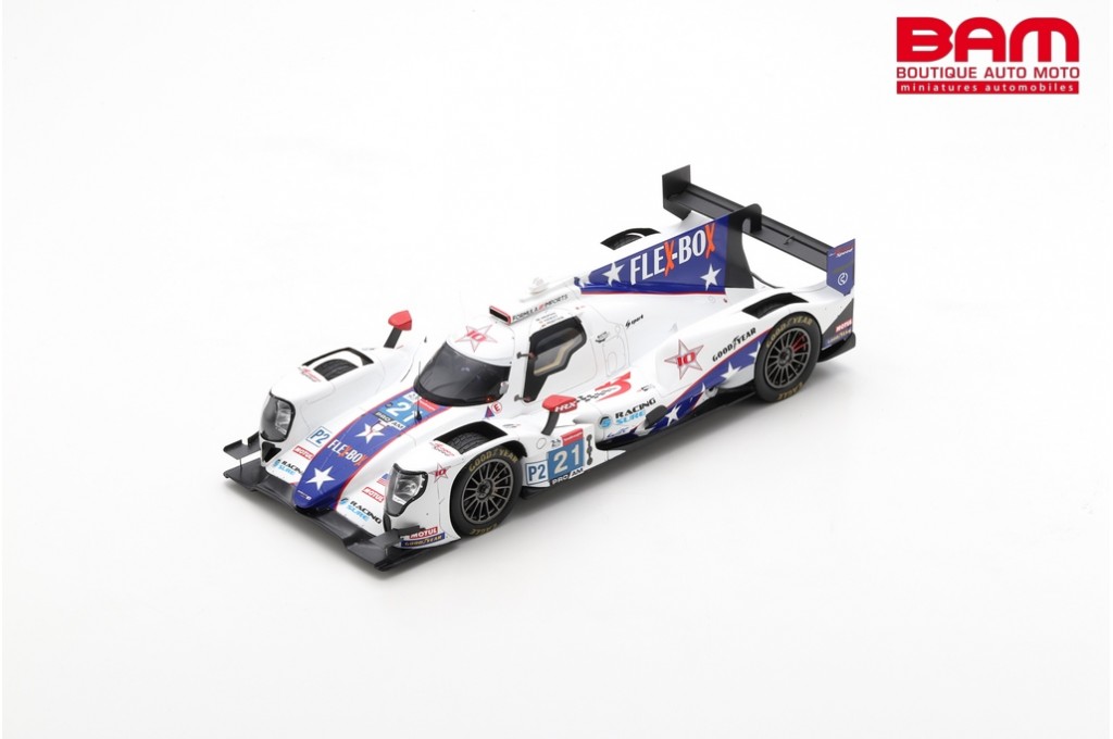 Spark S7962 - Oreca 07 Gibson N°21 DragonSpeed USA 24H Le Mans 2020 - Résine 1/43 (Précommande/Neuf)