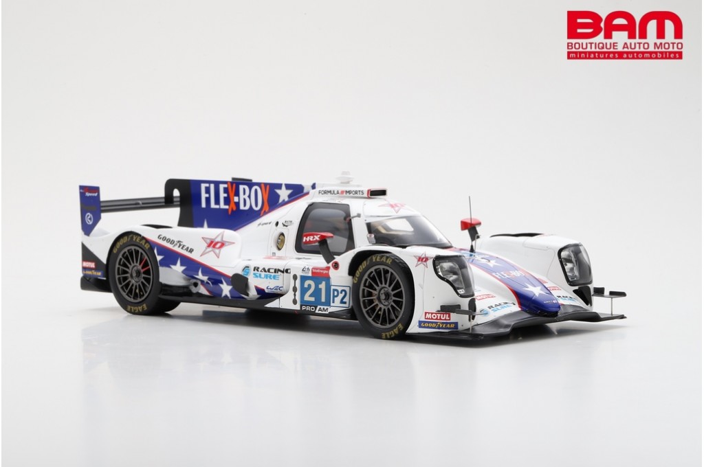 2020 Oreca 07 Gibson DragonSpeed N°21 Buret - Montoya - Rojas Le Mans S7962 Spark Model