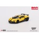 MINI GT MGT00428-L BUGATTI Chiron Pur Sport Yellow LHD
