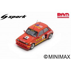 SPARK S5558 RENAULT 5 Turbo N°4 5ème Europa Cup 1984 Massimo Sigala (1/43)