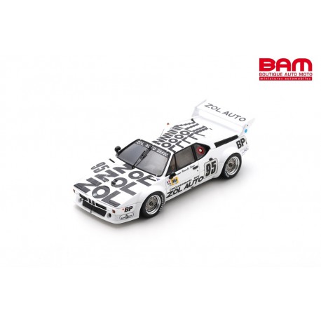 BMW M1 n° 95 ZOL AUTO LE MANS 1980 DECAL 1/43e