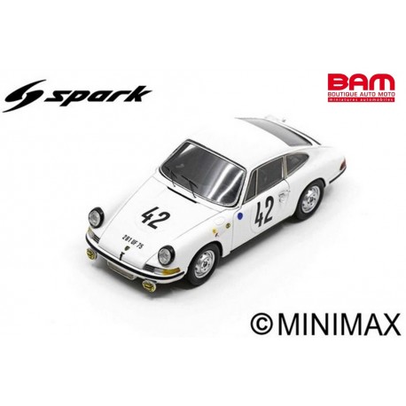 SPARK S9736 PORSCHE 911S N°42 24H Le Mans 1967 R. Buchet - H. Linge (1/43)