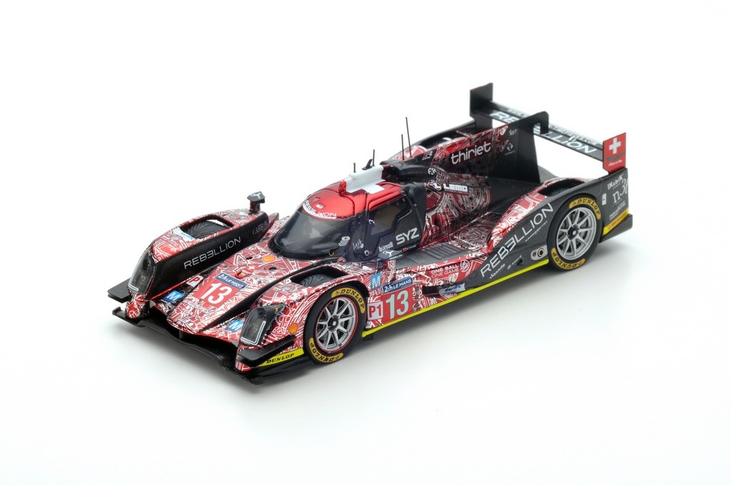 Rebellion R-One-Toyota Rebellion Racing #13 D. Kraihamer/A. Belicchi/F. Leimer L