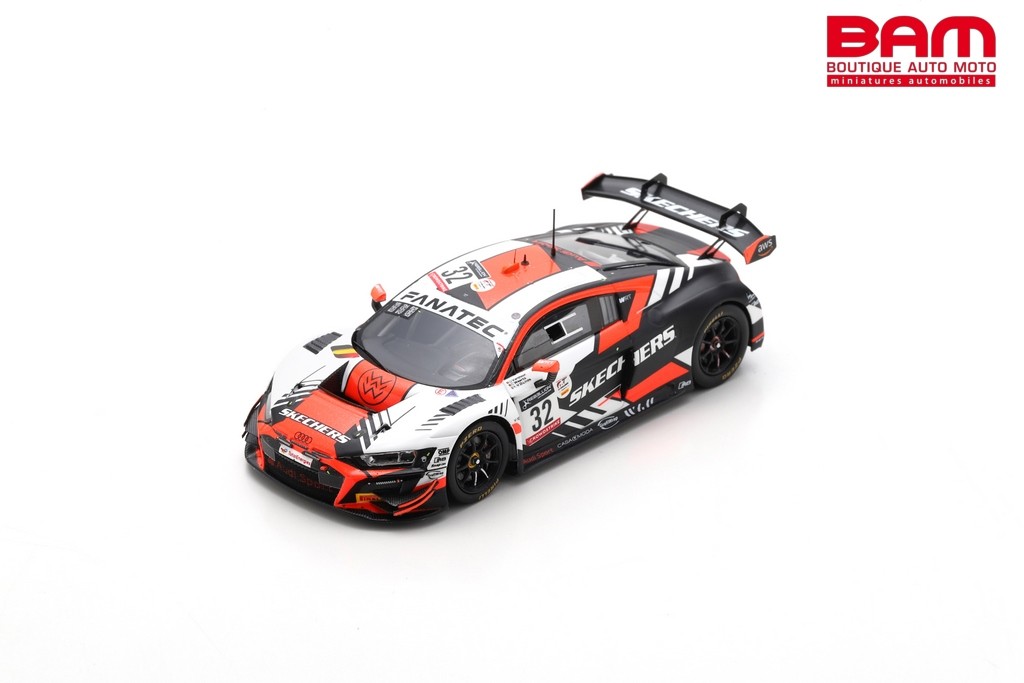 【Spark】 Audi R8 LMS 2022 Audi Team WRT R8 LMS GT3 #46 Valentino Rossi 24h Spa 2022 1:43 ミニカー