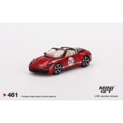 MINI GT MGT00461-L PORSCHE 911 Targe 4S Heritage Design Edition Cherry Red 1/64