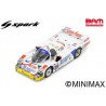 SPARK S9870 PORSCHE 956 N°19 24H Le Mans 1986 T. Boutsen - D. Theys - A. Ferté (1/43)