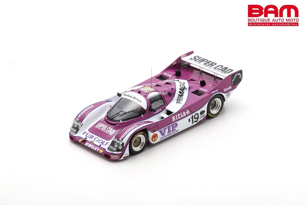SPARK S9882 PORSCHE 962 C N°19 26ème 24H Le Mans 1990 M