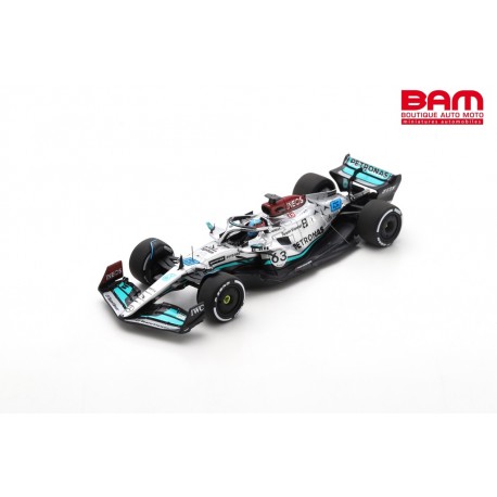SPARK S8546 MERCEDES-AMG Petronas F1 W13 E Performance N°63 4ème GP Belgique 2022 George Russell (1/43)