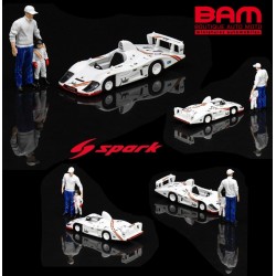 S7840 PORSCHE Little Big Mans - Le Mans Classic avec Set Figurine (1/43)