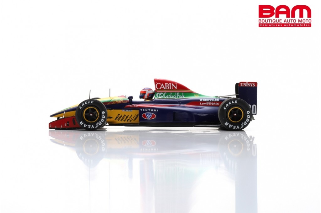 SPARK S6967 VENTURI Larrousse LC92 N°30 GP Afrique du Sud 1992