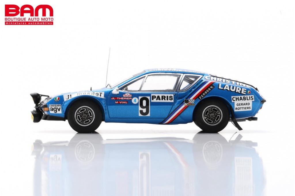 Spark S5496 Alpine A310 N°9 – Rallye Monte Carlo 1976 – Thérier – 1/43, Prévente