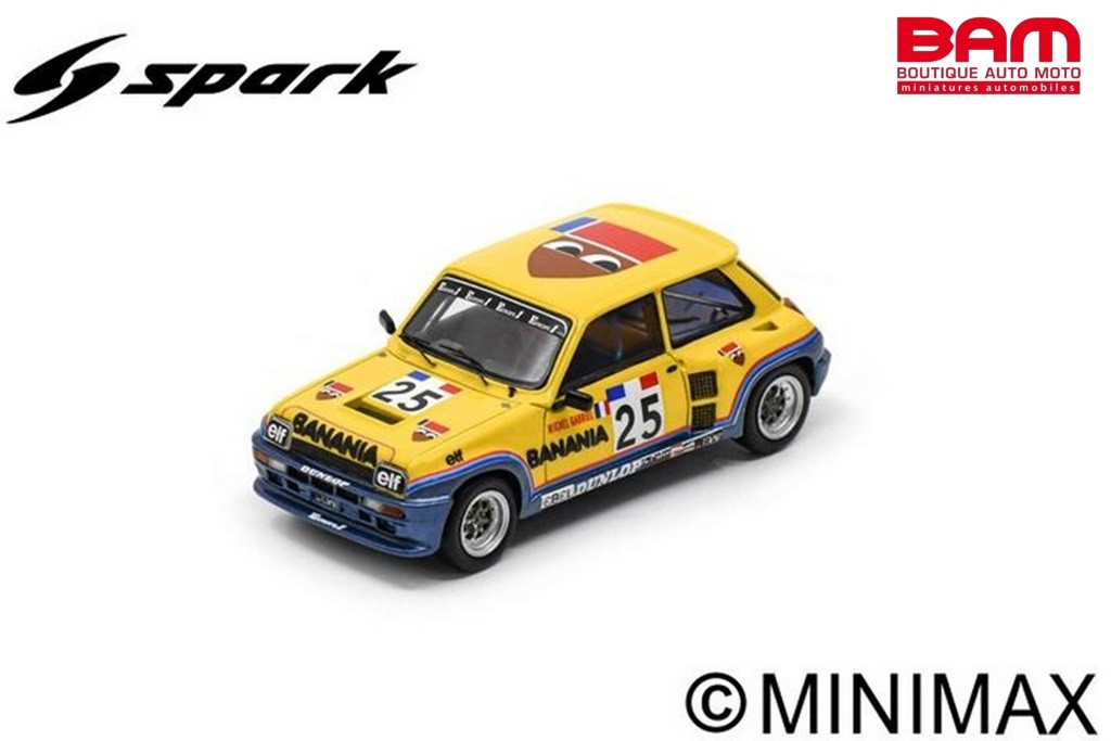 RENAULT 11 TURBO N.25 MONTE CARLO RALLY 1986 A.OREILLE-S.OREILLE 1:43 Spark Mode 7427265694486