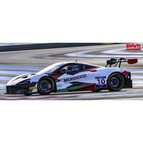 SPARK S6335 MCLAREN 720S GT3 N°10 Team Morroco -FIA Motorsport Games GT Sprint Cup Paul Ricard 2022 -Michael Benyahia (1/43)