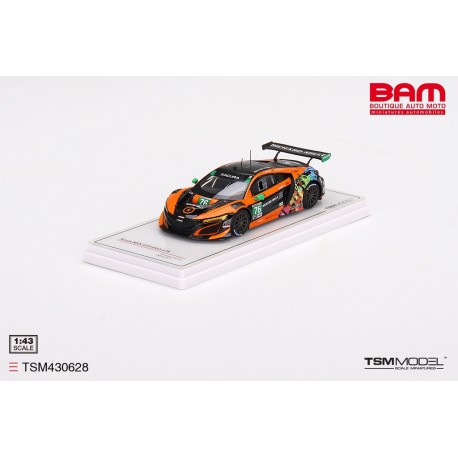 TRUESCALE TSM430628 ACURA NSX GT3 EVO N°76 Compass Racing IMSA 2021 -M. McMurry - M. Farnbacher (1/43)