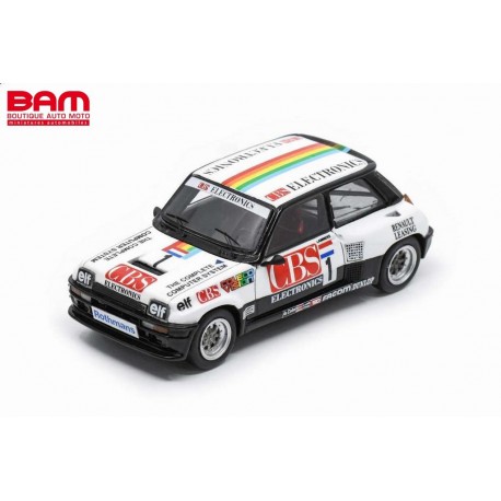 Miniature Spark Renault 5 Turbo Coupe Europa Cup 1983 - Échelle 1/43 - Occasion