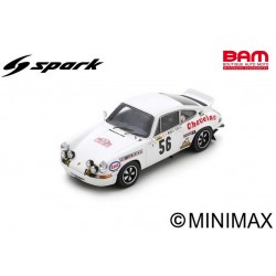 SPARK S6630 PORSCHE 911 Carrera RS N°56 7ème Rallye Monte Carlo 1975 -J-P. Rouget - P. Chonez (1/43)