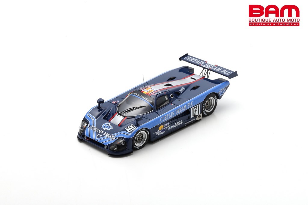 1/43 Spark 1989 Spice SE88C No.171 16th 24H Le Mans D Shead R Stirling R Hyett Car Model