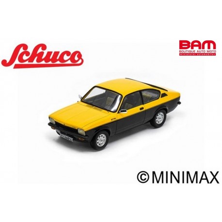 SCHUCO 450054300 OPEL Kadett GTE 1976 -jaune et noire 1/18 Pro.R18 (1/18)